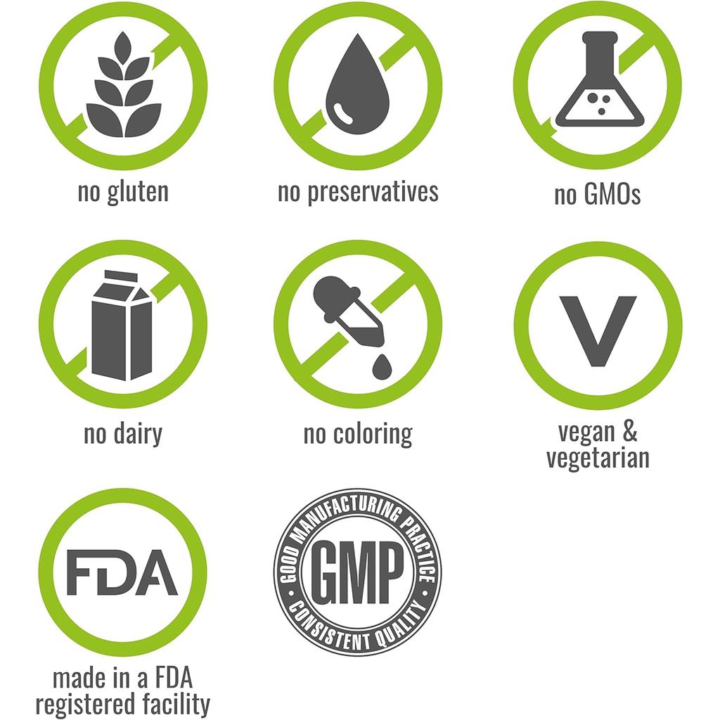 Naturelo Eye Health AREDS2 Formula with Antioxidant Carotenoids, supports vision, reduces eye strain, image 5.