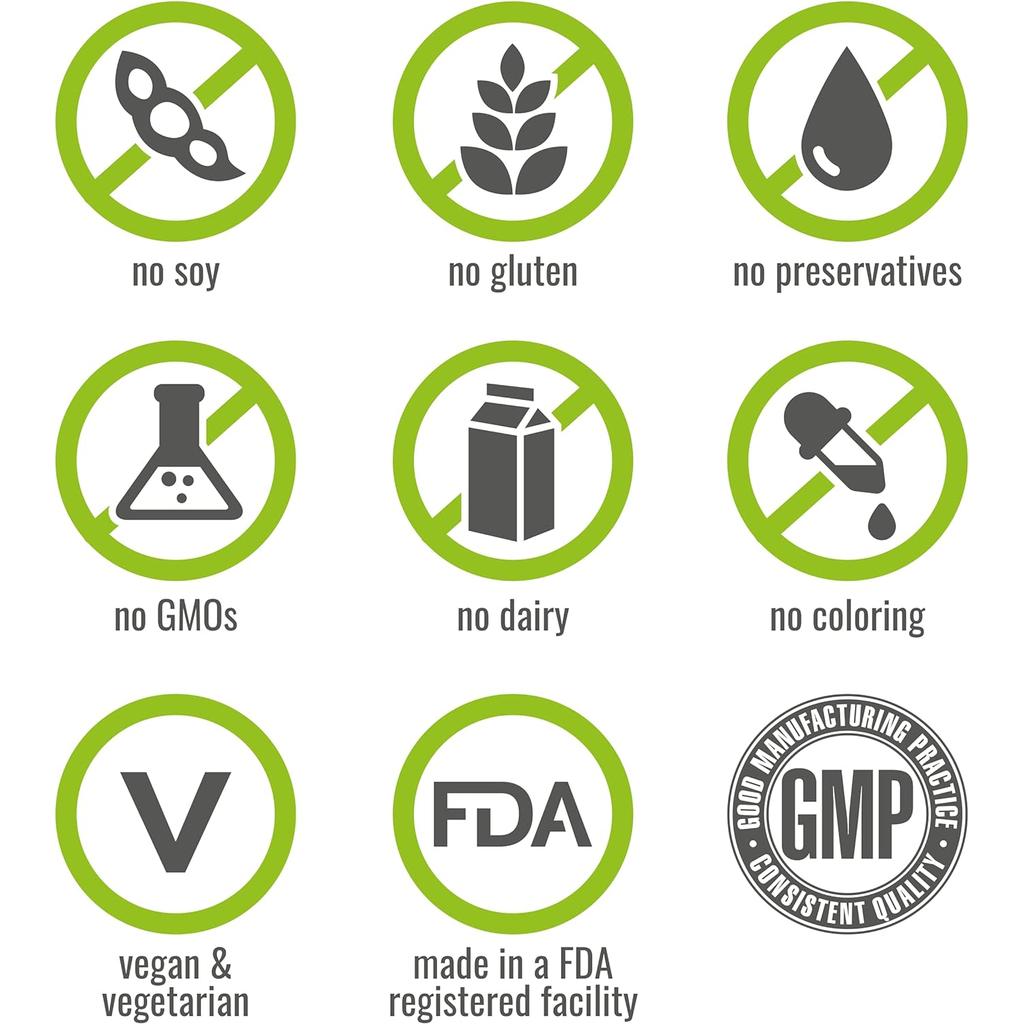 Naturelo Ashwagandha Root with Black Pepper Extract, 600mg Capsules, Natural Stress Relief, Enhanced Absorption, GMO-Free.