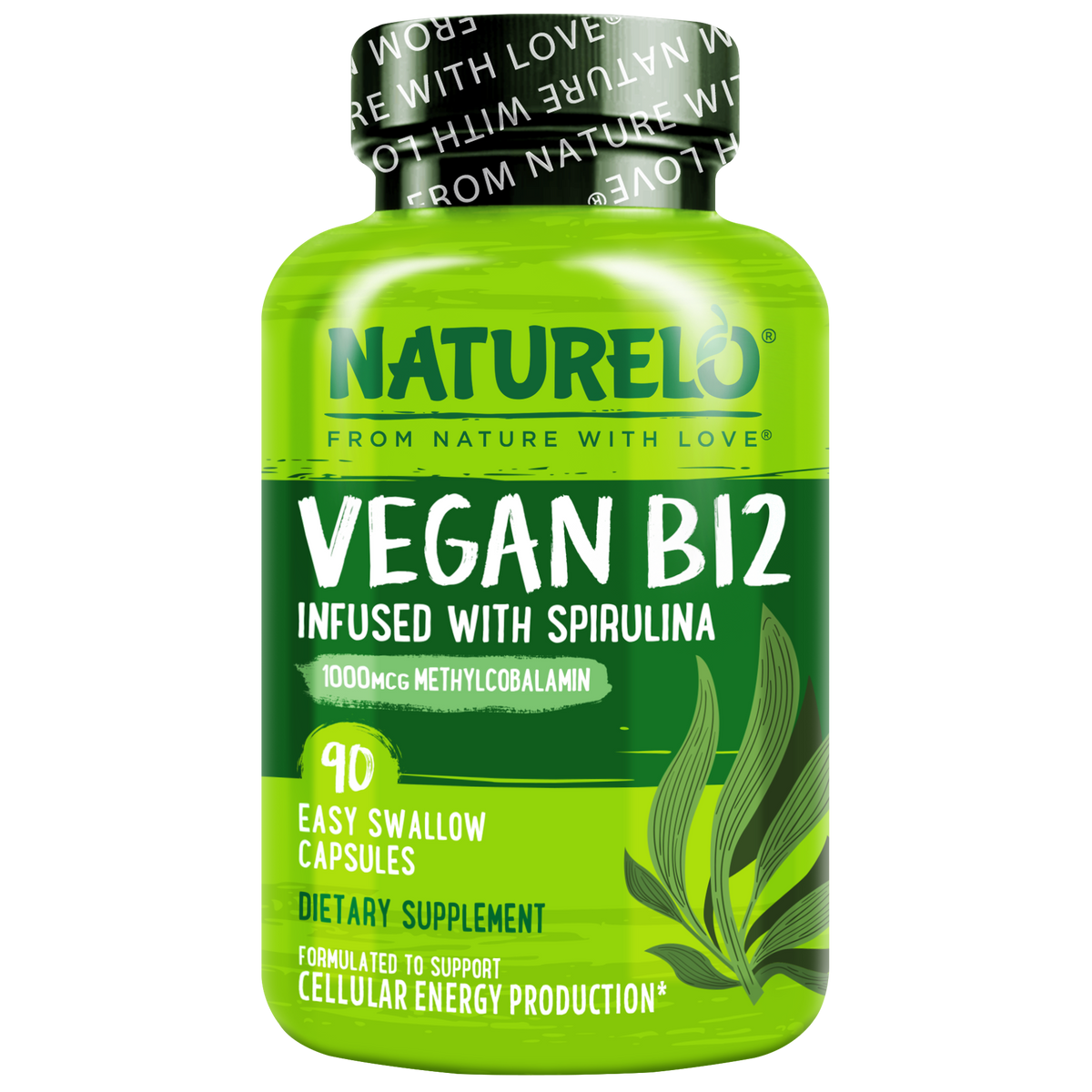 Vegan B12 with Spirulina