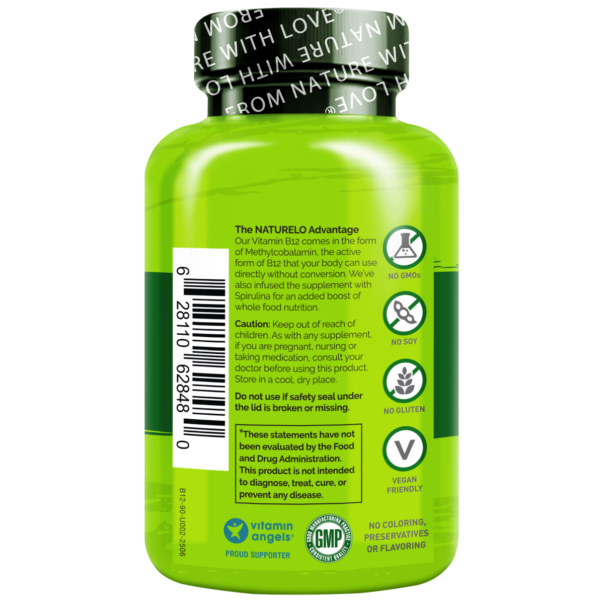 Vegan B12 with Spirulina